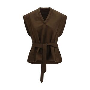 Lemaire Brown Cotton Women's Shirt